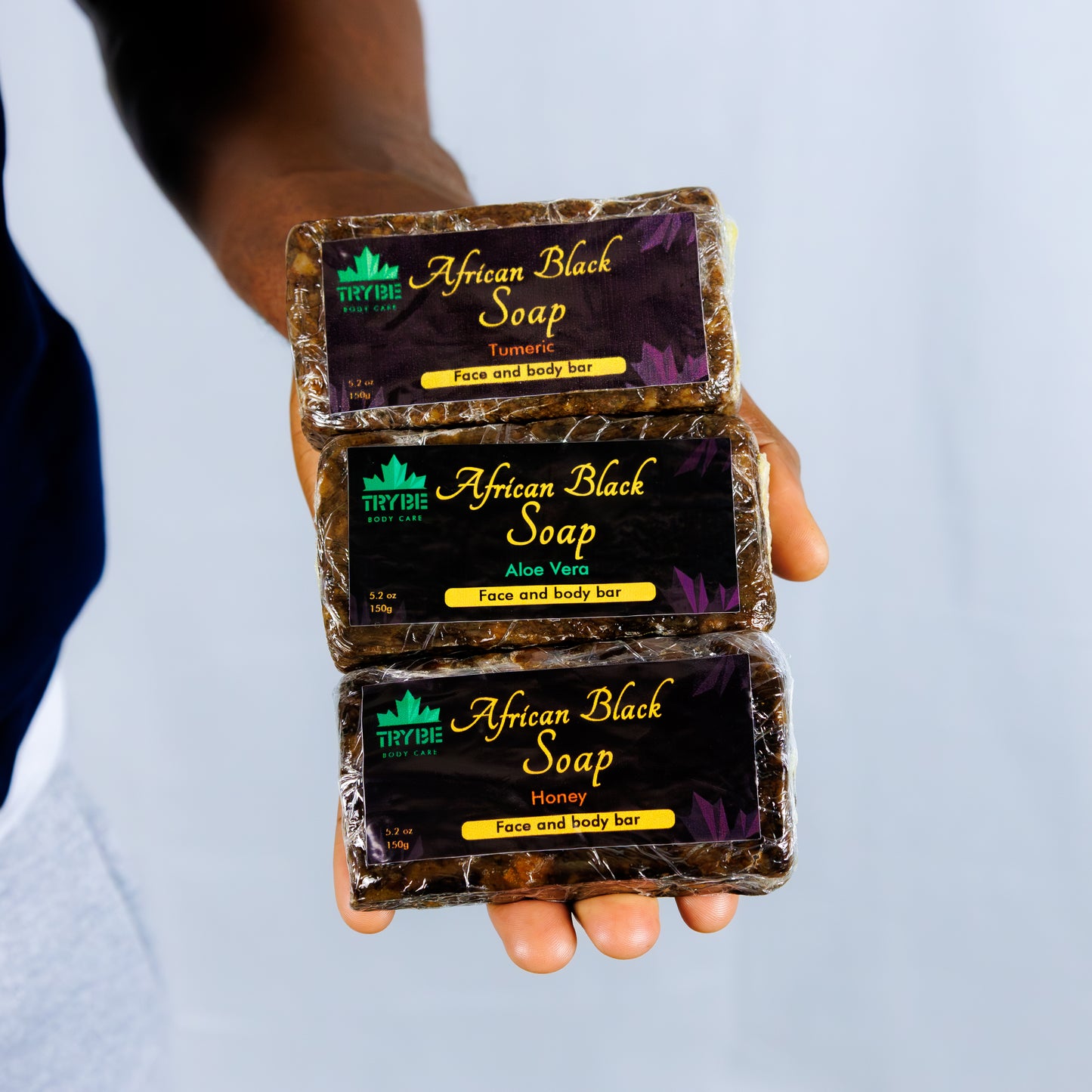 TRYBE African Shea soap (Bar) - Tumeric