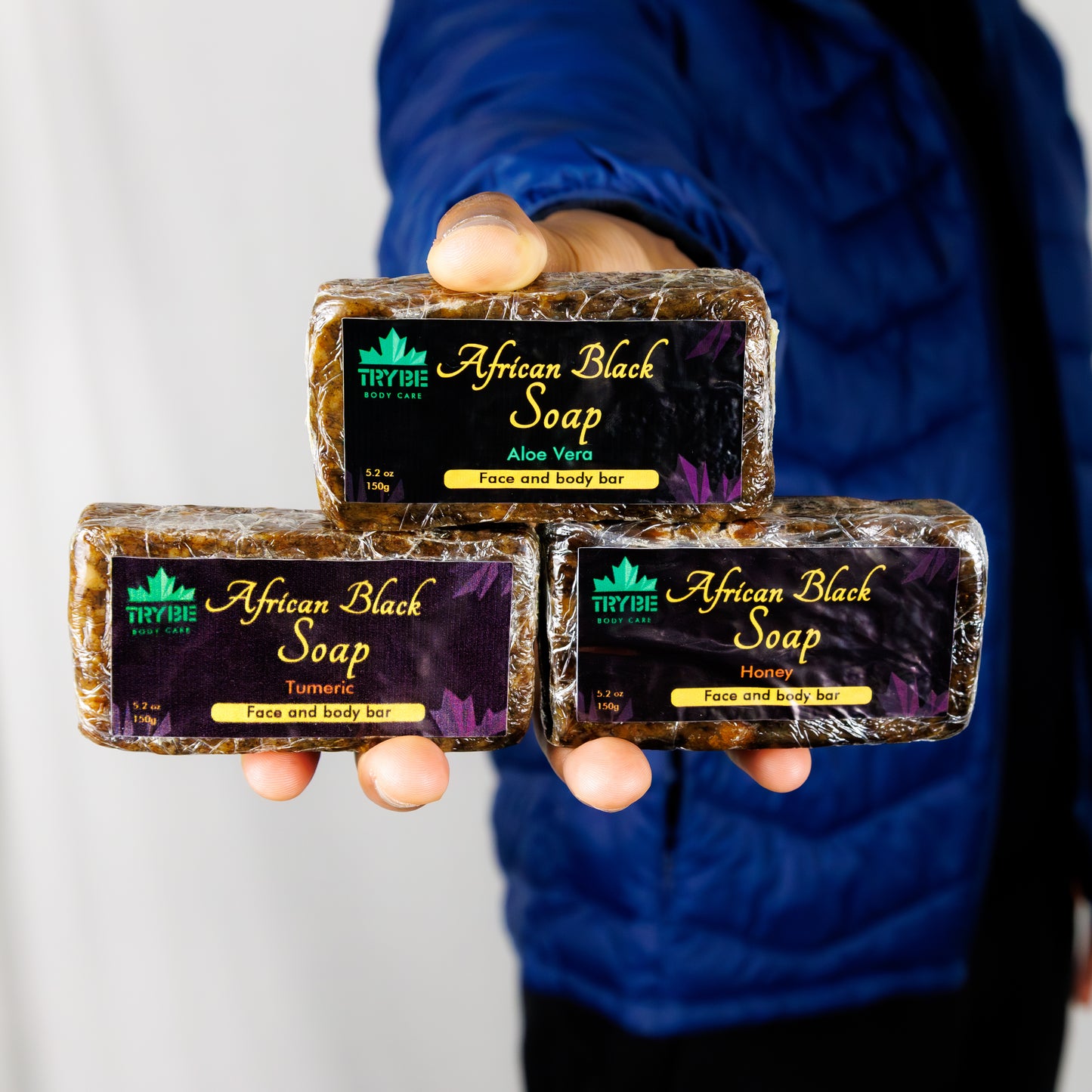 TRYBE African Shea soap (Bar) - Tumeric