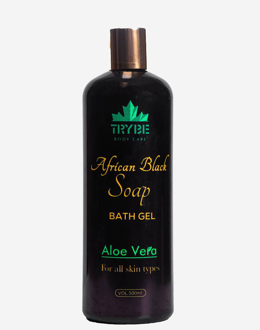 Trybe African Black Soap Bath Gel - Aloe Vera