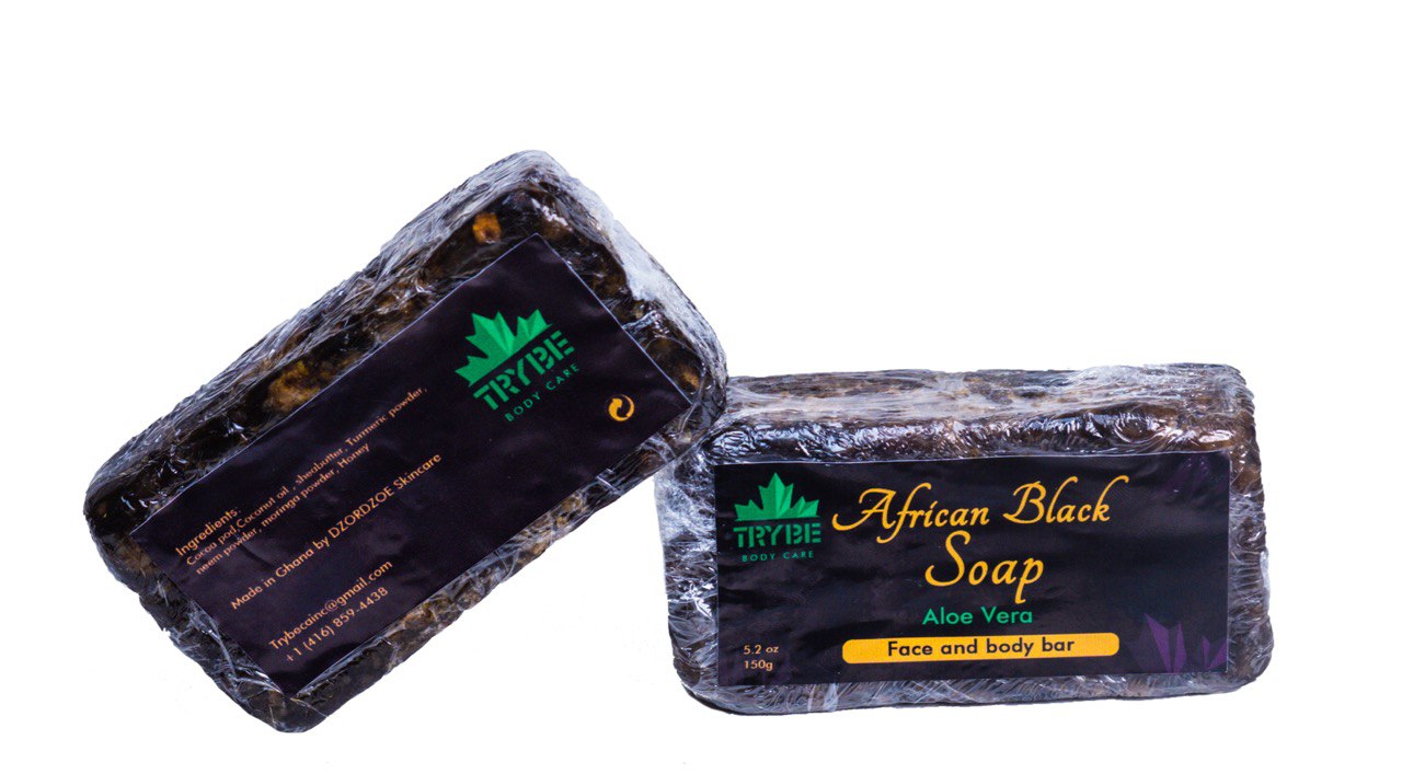 TRYBE African Shea soap (Bar) - Tumeric